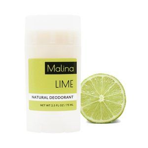 Organic Lime Natural Deodorant, 2.5 fl oz